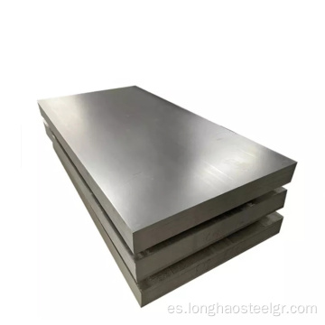 Placa de acero fría y bañada en caliente con recubrimiento de zinc
